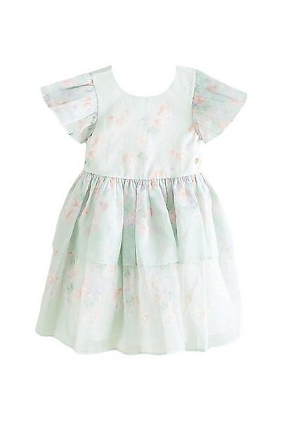 LAURA ASHLEY Sommerkleid Laura Ashley Organzakleid mit Bordüre, Garden Rose günstig online kaufen
