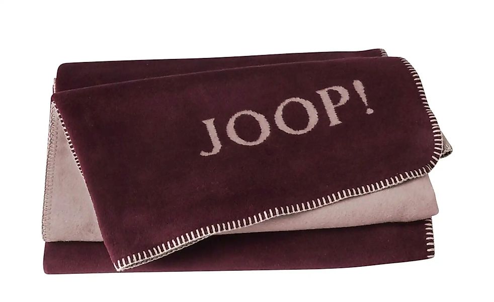 JOOP! Wohndecke  Joop! Uni-Doubleface ¦ Baumwollmischgewebe ¦ Maße (cm): B: günstig online kaufen