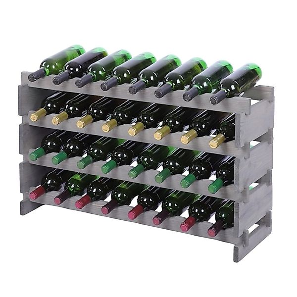 PROREGAL Weinregal VINOTECA FLEX PRO HxBxT 51x84x28cm 32 Flaschen Auf 4 Ebe günstig online kaufen