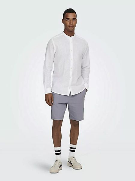 ONLY & SONS Chinoshorts Leichte Stoff Shorts Bermuda Hose ONSLINUS 5058 in günstig online kaufen