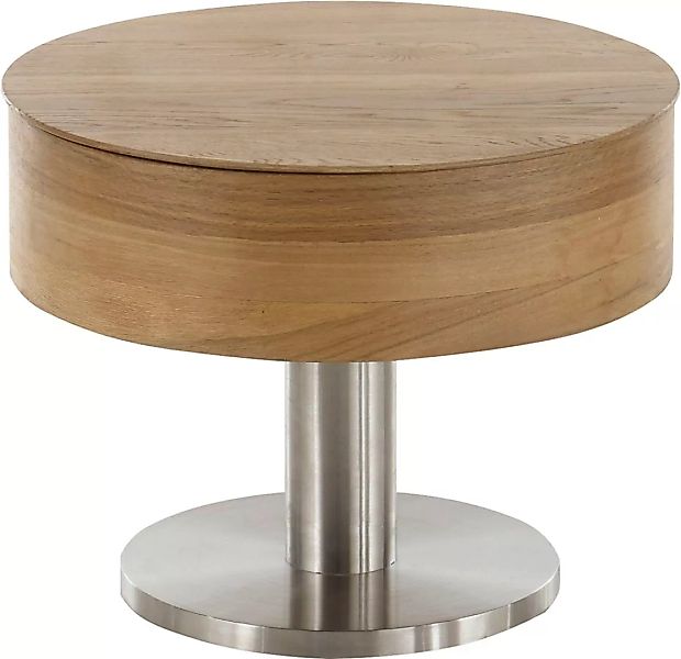 MCA furniture Couchtisch "Tanger", Rund unf Rollbar mit Liftfunktion günstig online kaufen