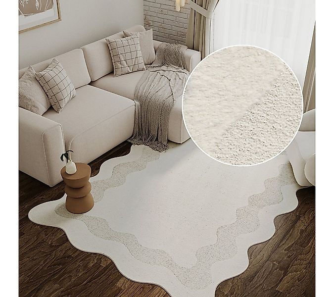 Tapiso Designteppich TERRA, Höhe: 11 mm, Pflegeleichter Kurzflorteppich mit günstig online kaufen