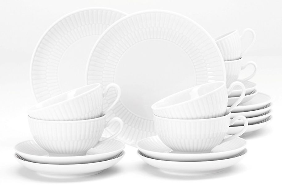 Seltmann Weiden Teeservice »Geschirr-Set, 18 Teile, Amina, klein« Tassen, U günstig online kaufen