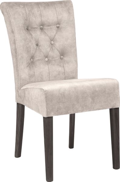 Home affaire Esszimmerstuhl "Queen BESTSELLER" (Set) 2 Stk. Samtvelours Pol günstig online kaufen