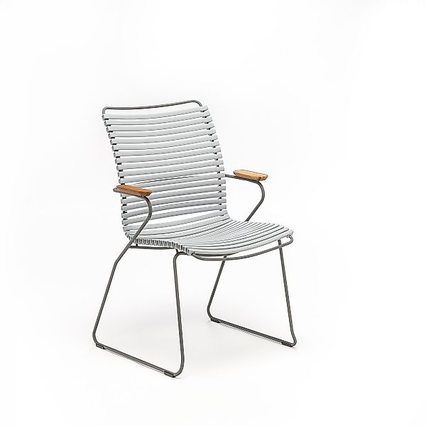 Outdoor Stuhl Click hohe Rückenlehne grau günstig online kaufen