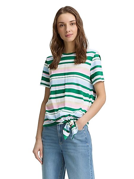 TOM TAILOR Denim T-Shirt mit Minimalprint günstig online kaufen