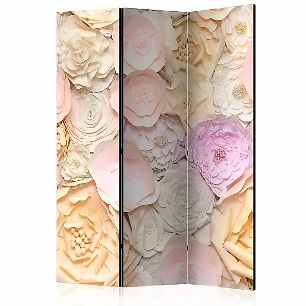 3-teiliges Paravent - Flower Bouquet [room Dividers] günstig online kaufen