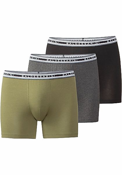 BALDESSARINI Lange Unterhose "Monaco", (3er Pack), mit Logo-Bund günstig online kaufen