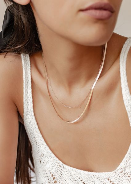 Hey Happiness Edelstahlkette Damen 18K Gold günstig online kaufen