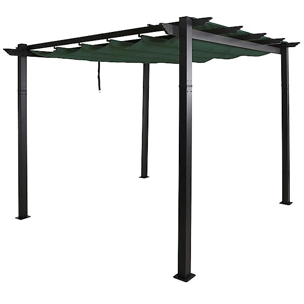 MCW Pergola N93 Grün 3x3m günstig online kaufen
