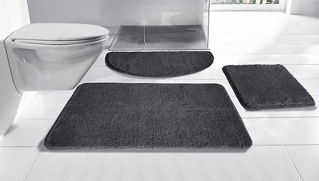 my home Badematte »Inga, Badezimmer Teppich, Badvorleger«, rutschhemmend be günstig online kaufen