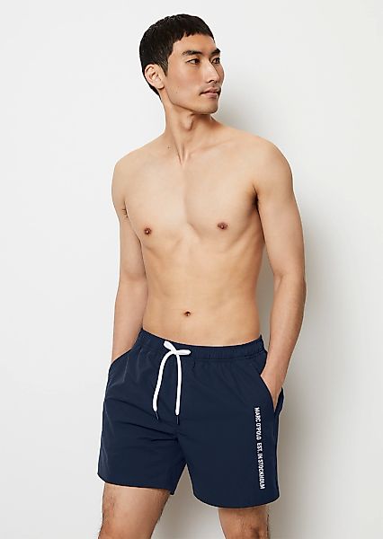 Marc OPolo Badeshorts "Essentials", mit seitlichen Taschen und Logoschriftz günstig online kaufen
