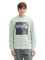 TOM TAILOR Denim Sweatshirt mit Frontprint günstig online kaufen