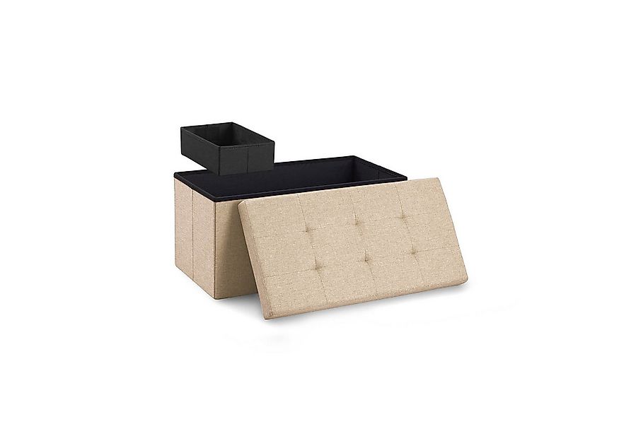 Blumtal Sitztruhe Sitzbank mit Stauraum + Aufbewahrungsboxen bei M & L - Po günstig online kaufen