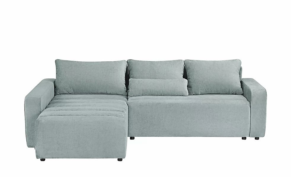 smart Ecksofa  Fania ¦ blau ¦ Maße (cm): B: 257 H: 72 T: 208.0 Polstermöbel günstig online kaufen