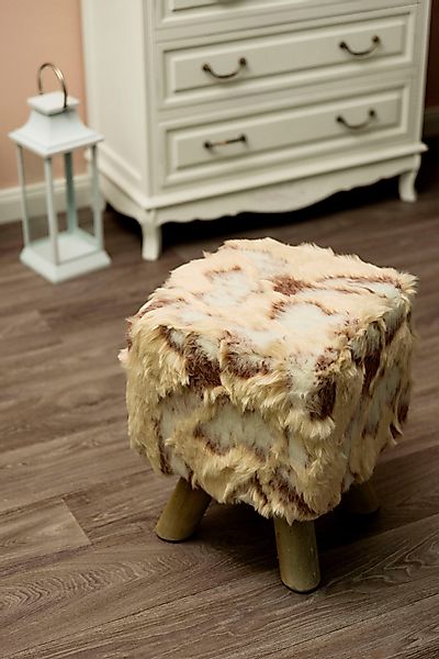 my Flair Hocker, Fell günstig online kaufen