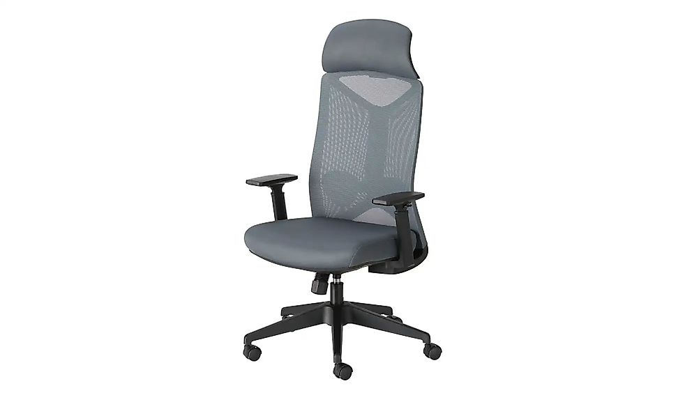 Büro-Drehstuhl  Barthe ¦ grau ¦ Maße (cm): B: 64 H: 122 T: 65.0 Stühle > Bü günstig online kaufen