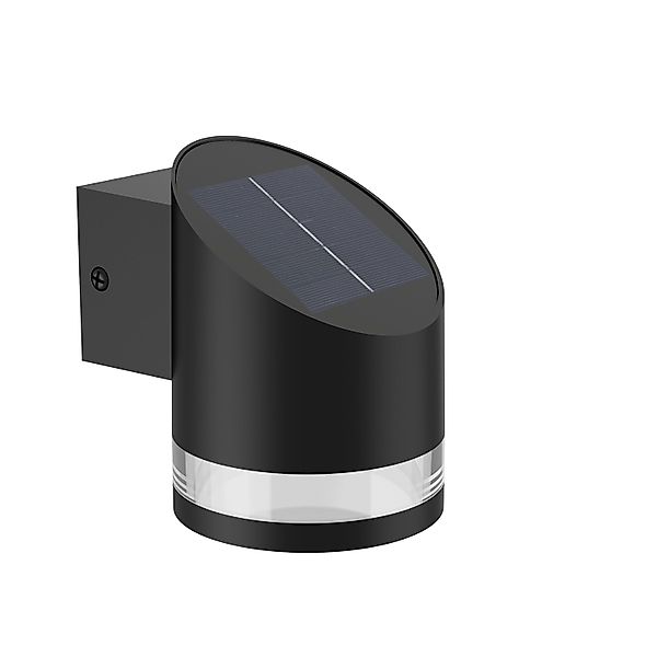 Philips Outdoor-Wandleuchte Fyve Solar 1,5 W 2.700 K Tageslichtsensor günstig online kaufen