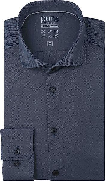 Pure Shirt Navy - Größe 40 günstig online kaufen