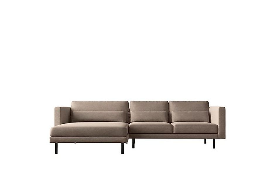 Kaiser Möbel Ecksofa L-form Dani modern und geräumig Stoff Poso und Verita, günstig online kaufen