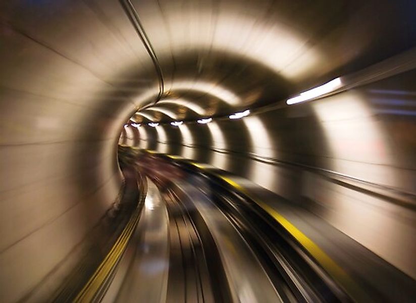 Papermoon Fototapete »Underground Tunnel« günstig online kaufen