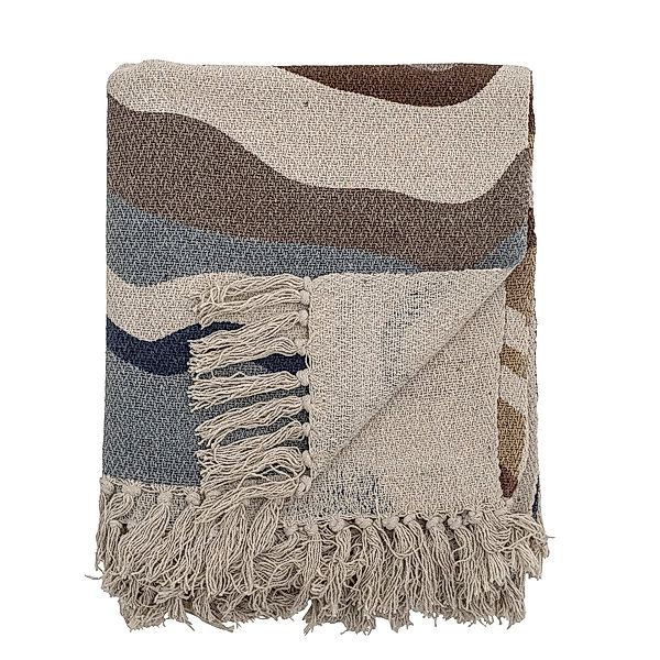 Bloomingville Tagesdecke Bloomingville Decke Stephania, Braun, günstig online kaufen