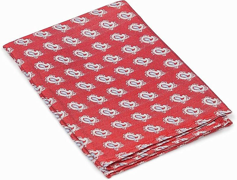 Geeignete Seidenkrawatte Rot Print - günstig online kaufen