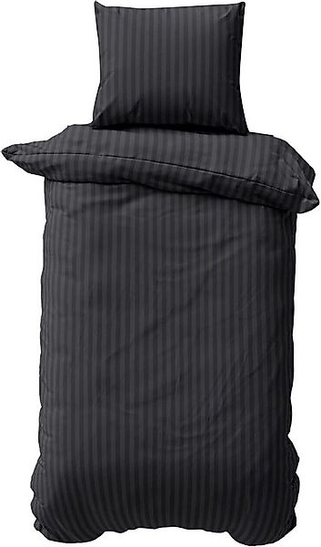 TRENDBUY24 Bettwäsche Bettwäsche Damast Bettwäsche gestreift Hotelbettwäsch günstig online kaufen