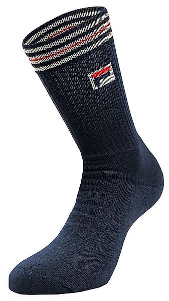 Fila Tennissocken Crew Heritage (83% Polyester) schwarz Herren - 1 Paar günstig online kaufen