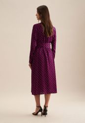 seidensticker Sommerkleid Schwarze Rose Langarm Kragen günstig online kaufen