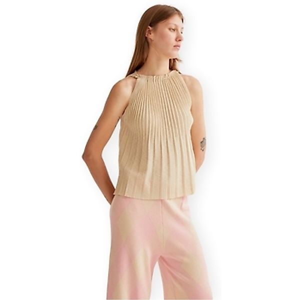 Compania Fantastica  Blusen COMPAÑAI FANTÁSTICA Top 10309 - Beige günstig online kaufen