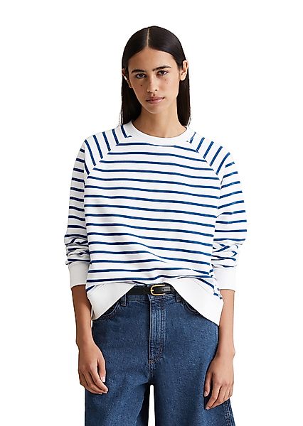 Marc O'Polo DENIM Sweatshirt Raglanärmel, geringelt günstig online kaufen
