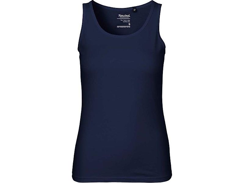 Neutral Tanktop Neutral Bio-Damen-Tanktop mit Rundhalsausschnitt günstig online kaufen