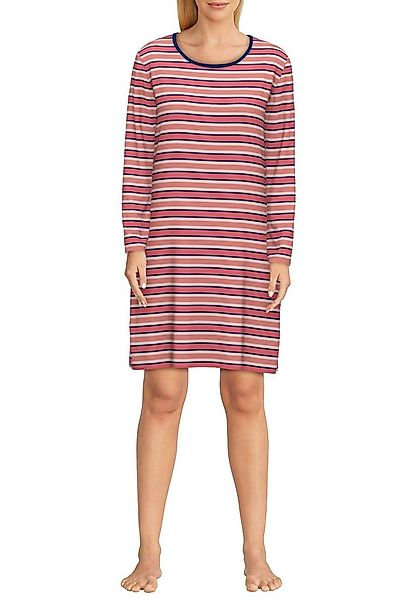 GÖTZBURG Nachthemd GÖTZBURG Damen Nachthemd rot quergestreift (1-tlg) günstig online kaufen