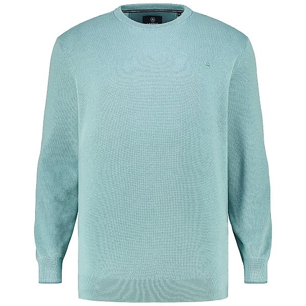 Lerros Pullover aus Baumwolle Farbe türkis Größe: 3XL günstig online kaufen