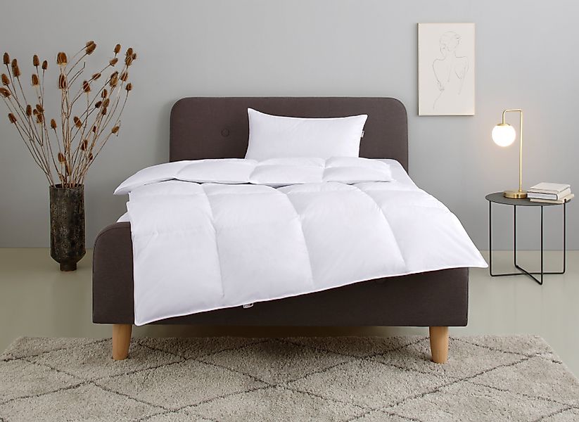 my home Federbettdecke + Kopfkissen Irah günstig online kaufen