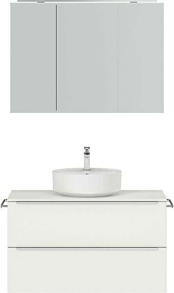 nobilia Badmöbel-Set "Alvene" vormontiert, mit Soft-Close, 2 Stk. tlg. günstig online kaufen