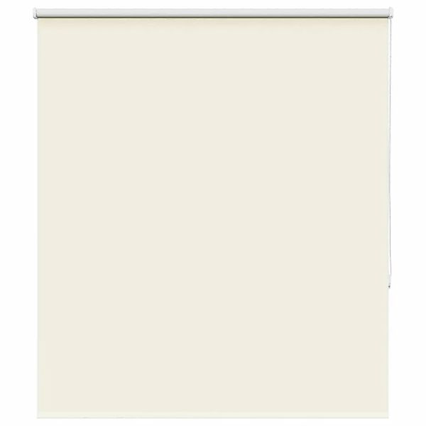 vidaXL Verdunkelungsrollo Cremeweiß 140x130cm Stoffbreite 136,6cm 4011630 günstig online kaufen