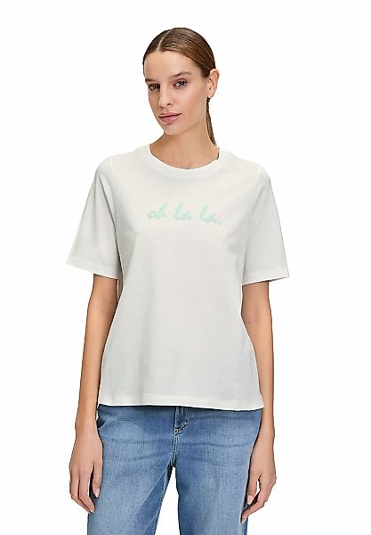 Cartoon Kurzarmshirt "Cartoon Damen Printshirt mit Rundhalsausschnitt", (1 günstig online kaufen