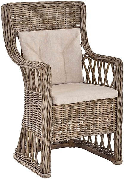 Krines Home Esszimmerstuhl Rattan Esszimmer-Sessel nordischer günstig online kaufen