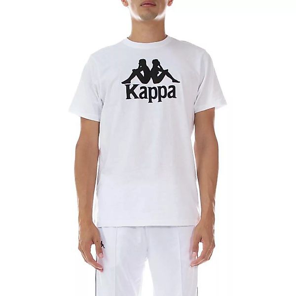 Kappa Estessi Authentic Kurzärmeliges T-shirt L White / Black günstig online kaufen