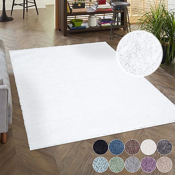 Carpet City Hochflor-Teppich "City Shaggy" rechteckig 30 mm Höhe Auch als L günstig online kaufen