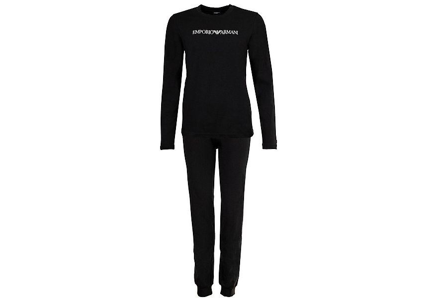 Emporio Armani Pyjama Damen Pyjama Baumwolle Everyday Cotton (2 tlg) günstig online kaufen