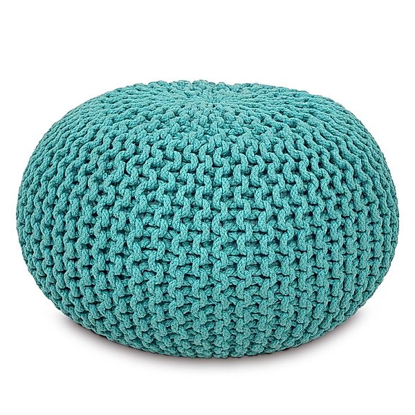 Amagohome Sitzhocker Strickhocker Pouf Ø45 o. günstig online kaufen