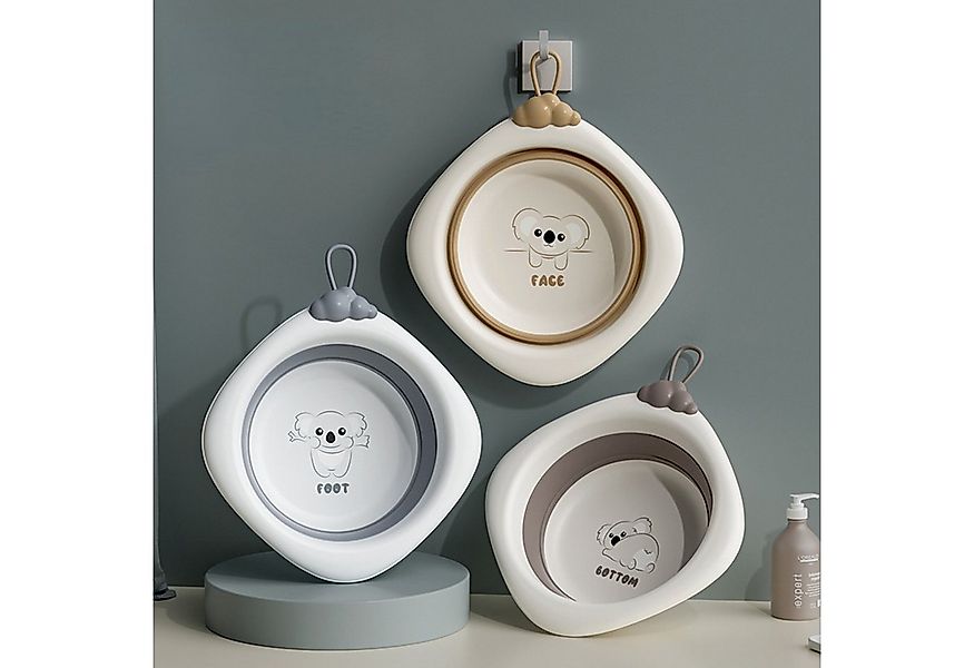 BYSURE Waschbecken (3-St), 3er-Pack faltbares Waschbecken, Mehrzweck-Klappw günstig online kaufen