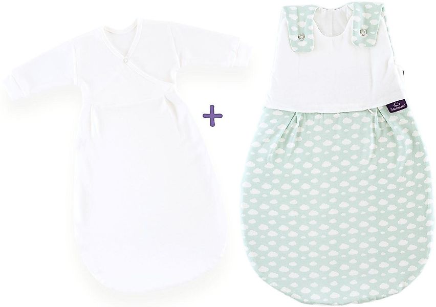 Träumeland Babyschlafsack Set Wolke mint (Packung, günstig online kaufen