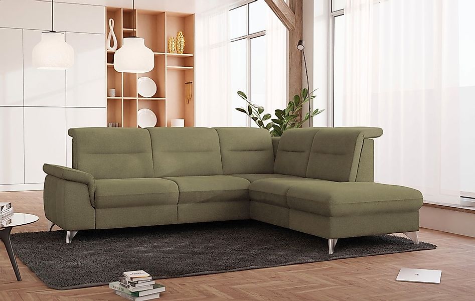sit&more Ecksofa "Astoria L-Form", wahlweise mit motorischer Relaxfunktion günstig online kaufen