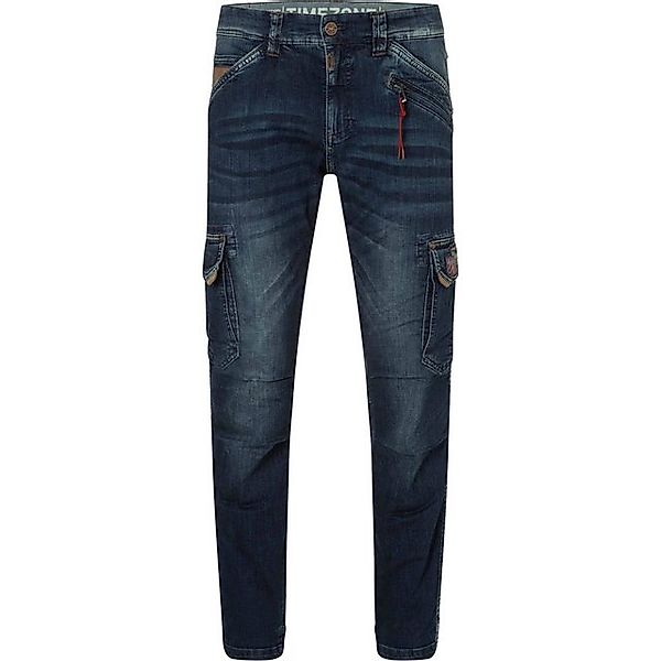 TIMEZONE Cargohose Regular Roger rough navy wash günstig online kaufen