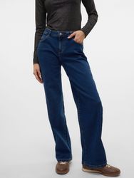 Vero Moda Weite Jeans "VMELLY MR WIDE JEANS BLUE NOOS" günstig online kaufen