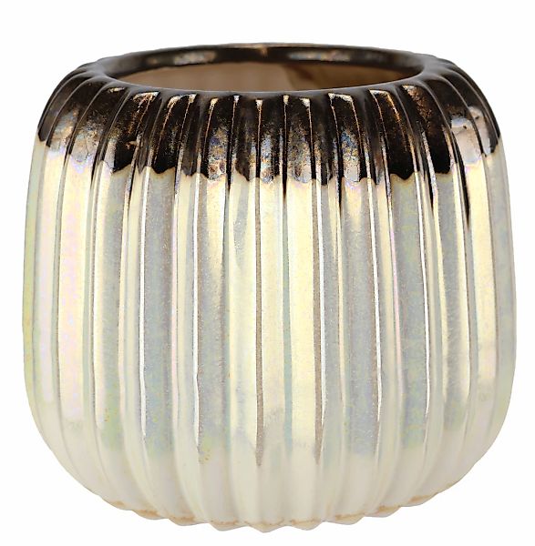 I.GE.A. Dekovase "Vase aus Keramik" Dekovase Blumenvase Modern für Tischdek günstig online kaufen